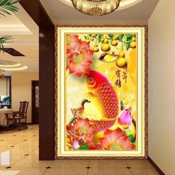 Gullfisk fra 40x60cm