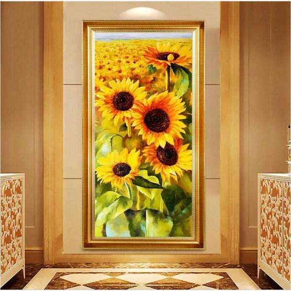 Solsikker fra 50x90cm