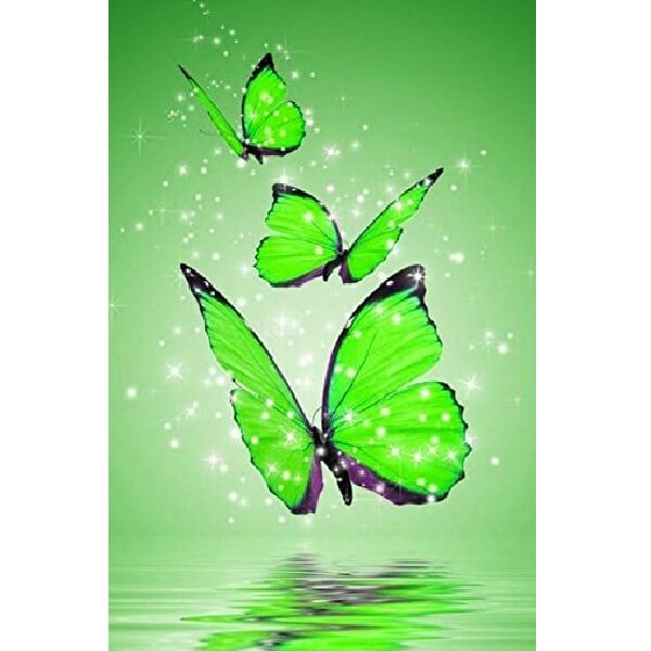 Grønne sommerfugler