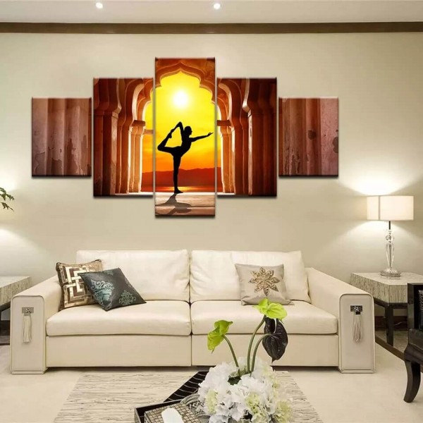 Yoga i solen | 5 deler