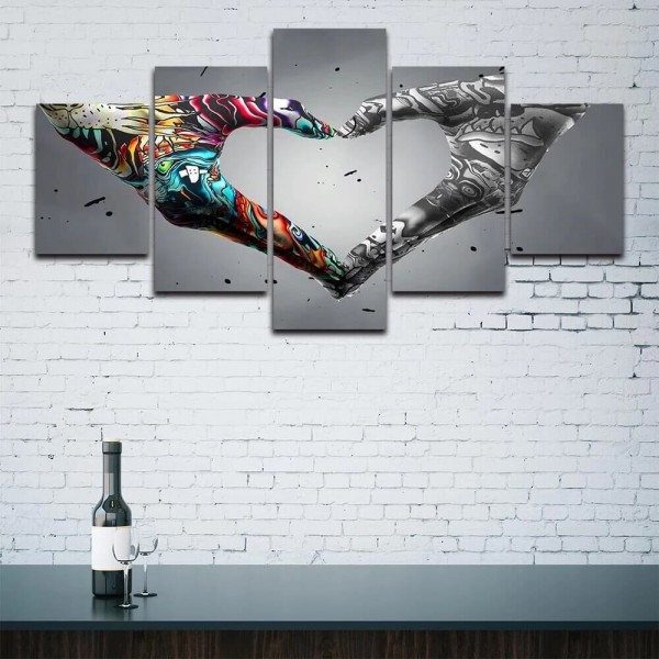 Graffiti som et hjerte | 5 deler