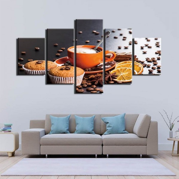 Kaffe og muffins | 5 deler