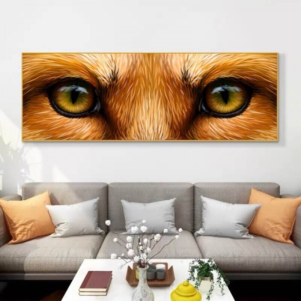 Løve øyne fra 40x120 cm