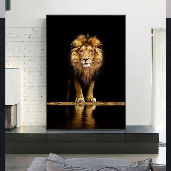 Løve  fra 50x70cm