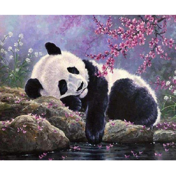 Sovende panda