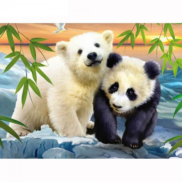 Isbjørn og panda