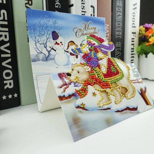 3D julekort | 8 stykker