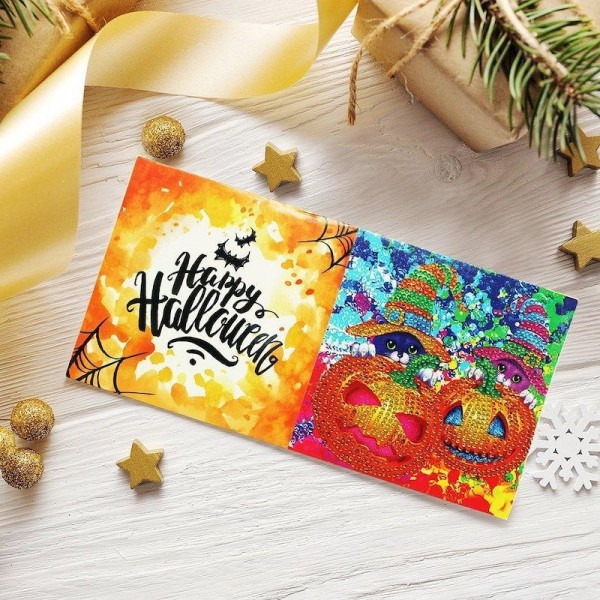 Halloween-kort | 4 stykker