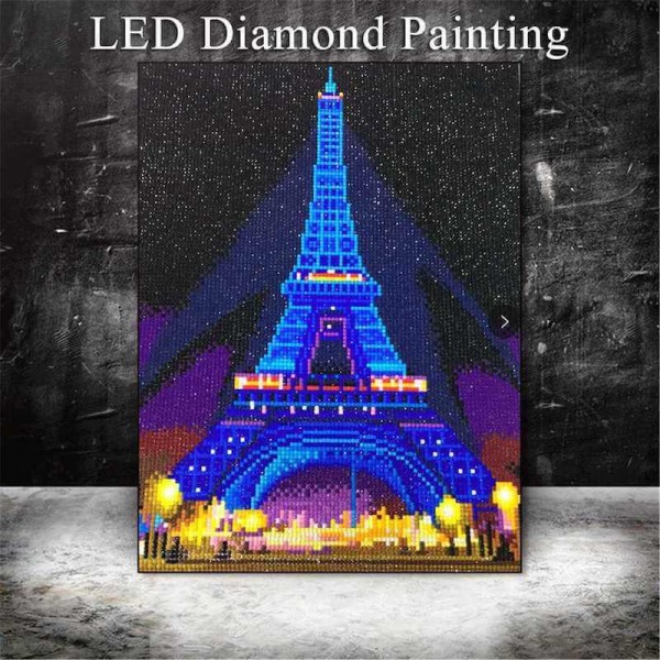 LED diamond painting 40x50cm