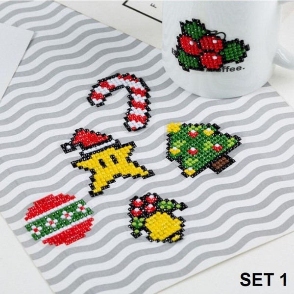 Juleklistermerker | 3 sorter