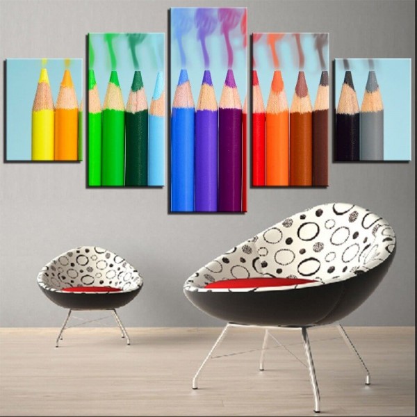 Fargeblyanter | 5 deler