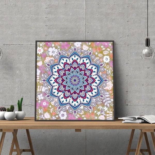 Mandala 2 | Selvlysende 30x30cm