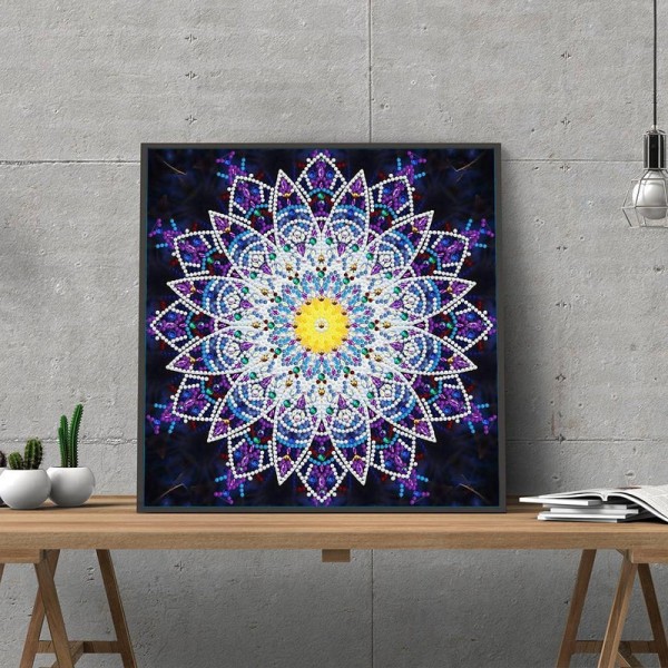 Mandala 7 | Selvlysende 30x30cm