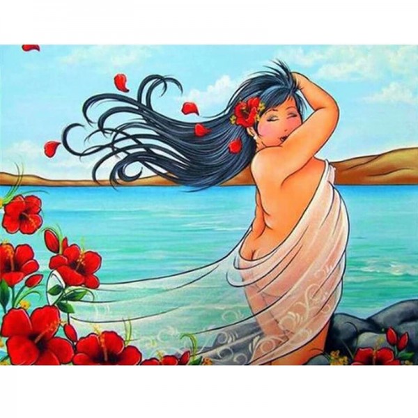 Lubne damer | Ved havet