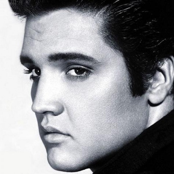 Elvis Presley svart/hvit