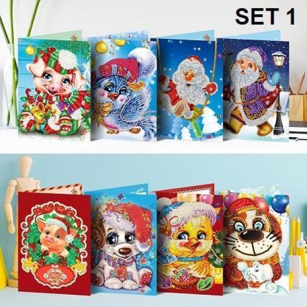 Julekort 5 | 13 X 18 cm | 8 st