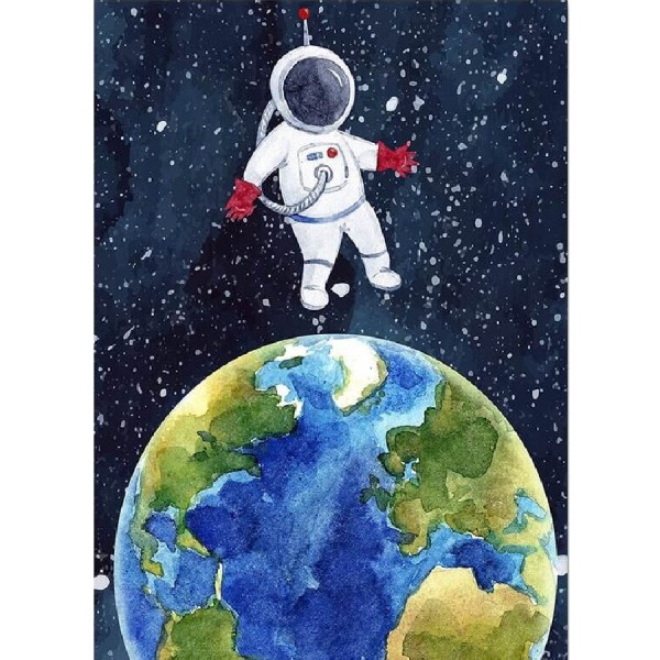 Astronaut i verdensrommet